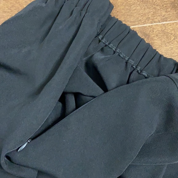 Plain Black Midi Skirt - Picture 9 of 9